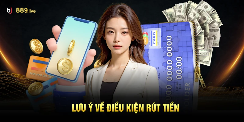 Lưu ý về điều kiện rút tiền